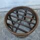 Rattan pouf