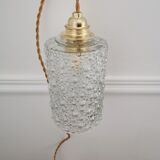 Soaked glass pendant lamp