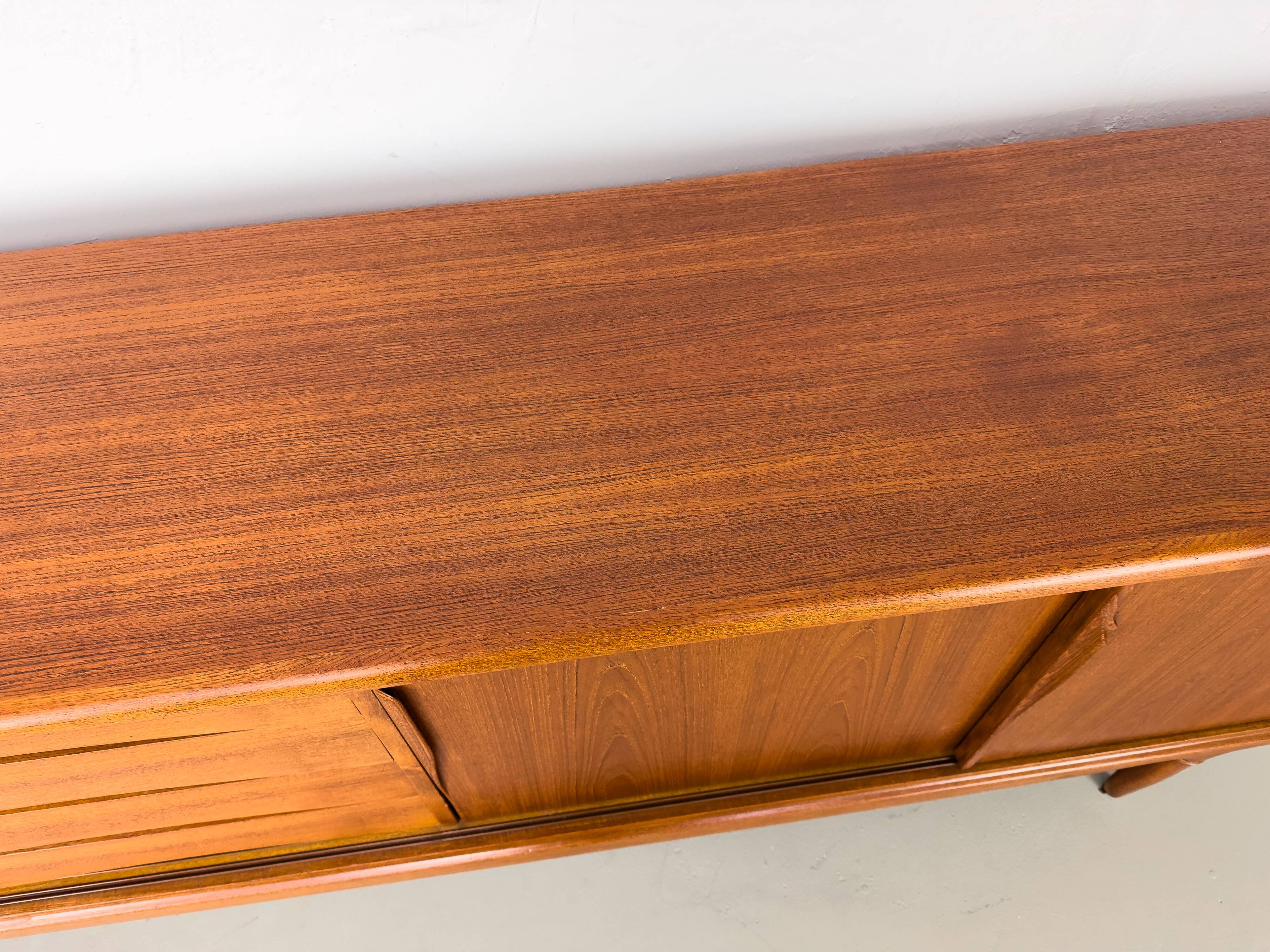 Danish teak sideboard by Axel Christensen / ACO Møbler, 1960s