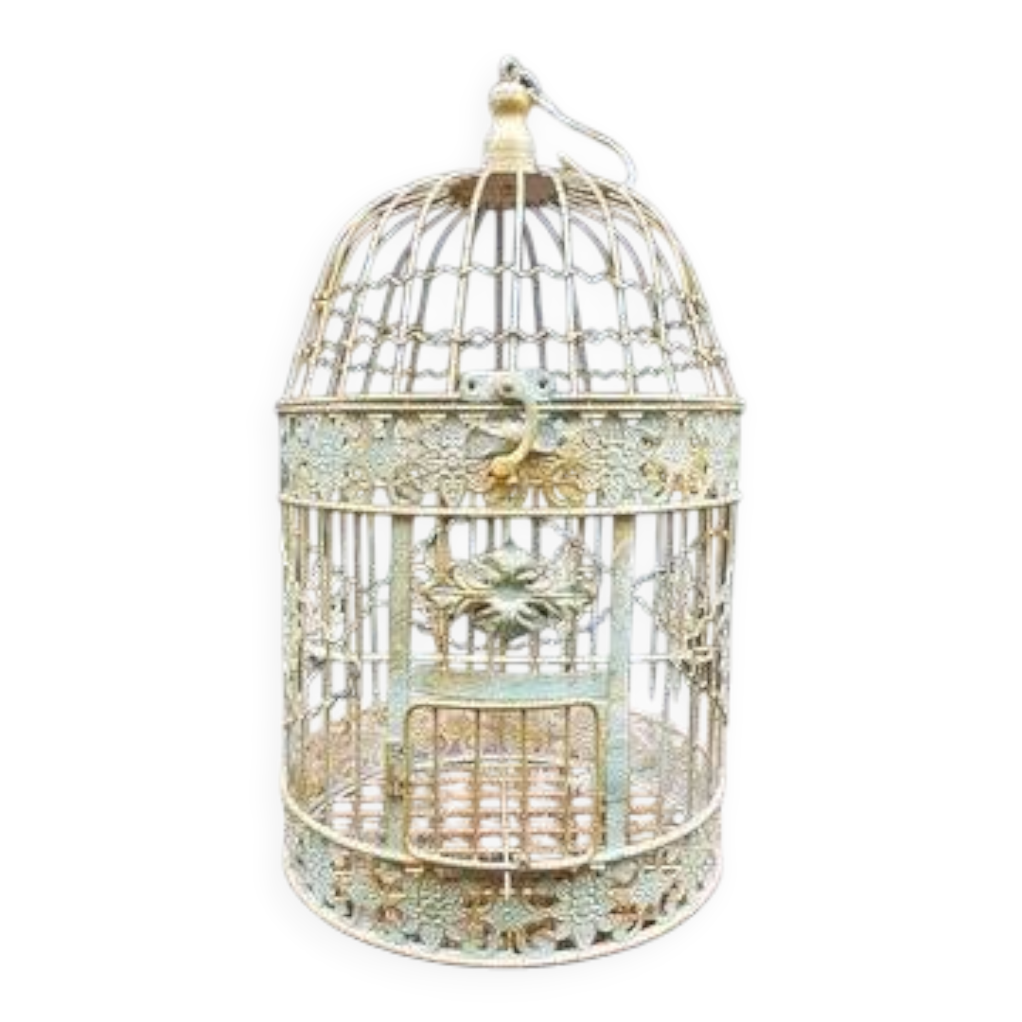 Classic metal bird cage