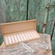 Lot de 12 porte-couteaux doubles vintage en cristal avec boîte