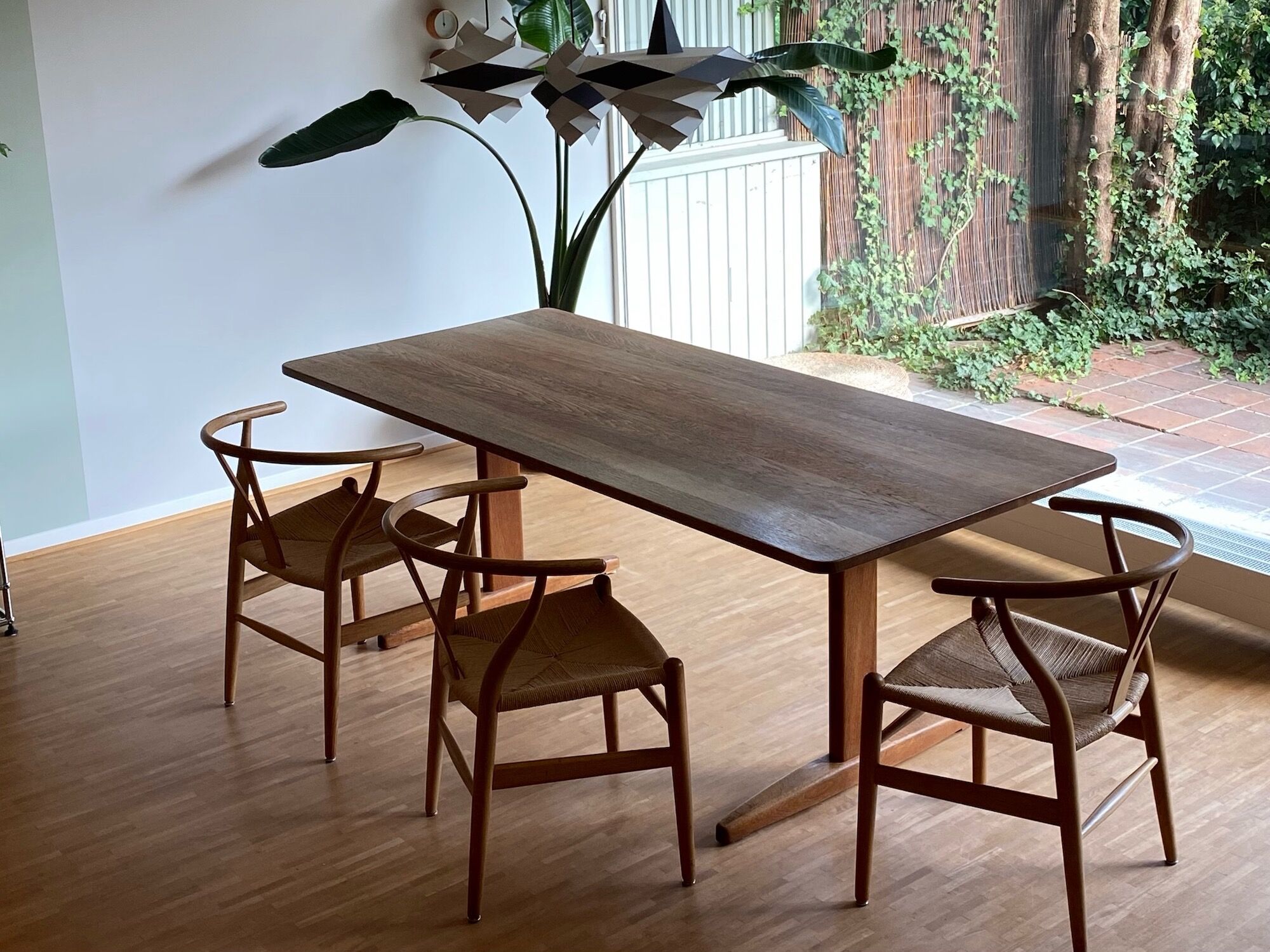 Børge mogensen, shaker dining table for c.m. madsen. denmark, circa 1960