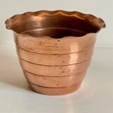 Copper planter “mur de barrez” 1960s