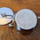 Antique stainless steel sugar bowl by Remy Letang