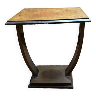 Art deco pedestal table