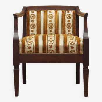 Mahogany armchair, Danish design, 1970s, production: Denmark