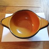 Lot of 6 ceramic stoneware bowls with ears