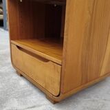 Maison Regain hi-fi storage unit in vintage elm