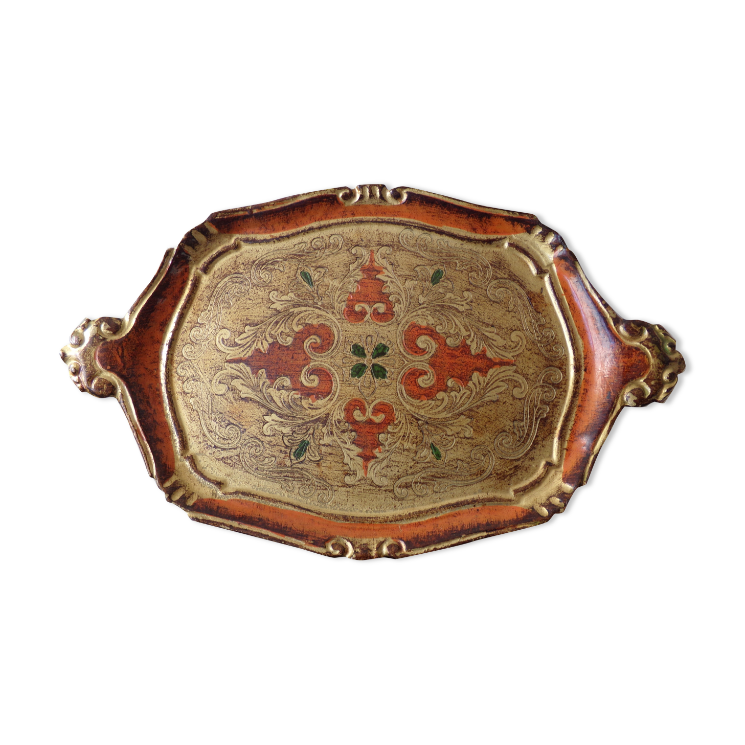 Florentine wooden tray