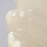 White stone sculpture by v.bee, switzerland