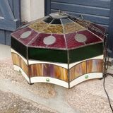 Art style stained glass suspension, diameter 58cm