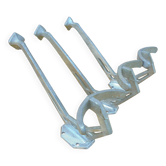 3 Vintage SCHOOL HOOKS