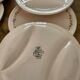 10 vintage asparagus plates Longwy Betty