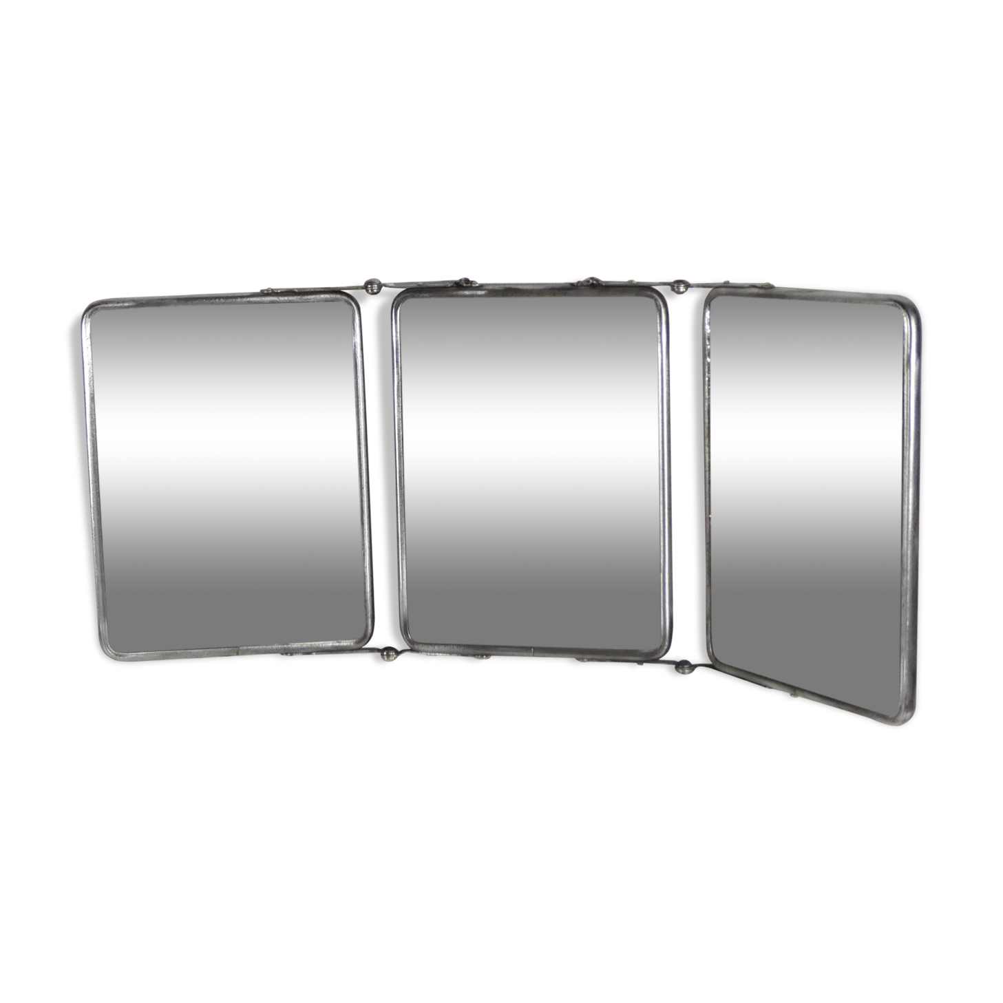 Tryptic barber's mirror