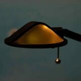 1980s Memphis desk lamp, space age vintage Ikea desk