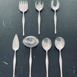 Complete housewife "Duo" designed by Tapio Wirkkala for Christofle