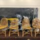 Vintage rattan chairs