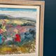 Original Swedish Oil on Canvas - "Children Playing" by Nils Sewerin (1920-1985) - Signed - Vintage and Framed - 77 × 66 cm (30.3" × 26")