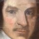 French School of the 19th century, Framed pastel portrait of a man