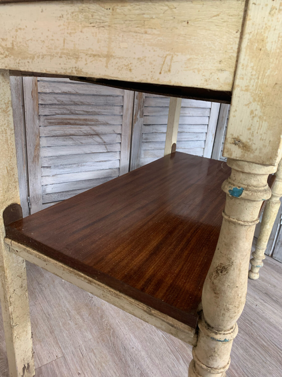Table de ferme vintage