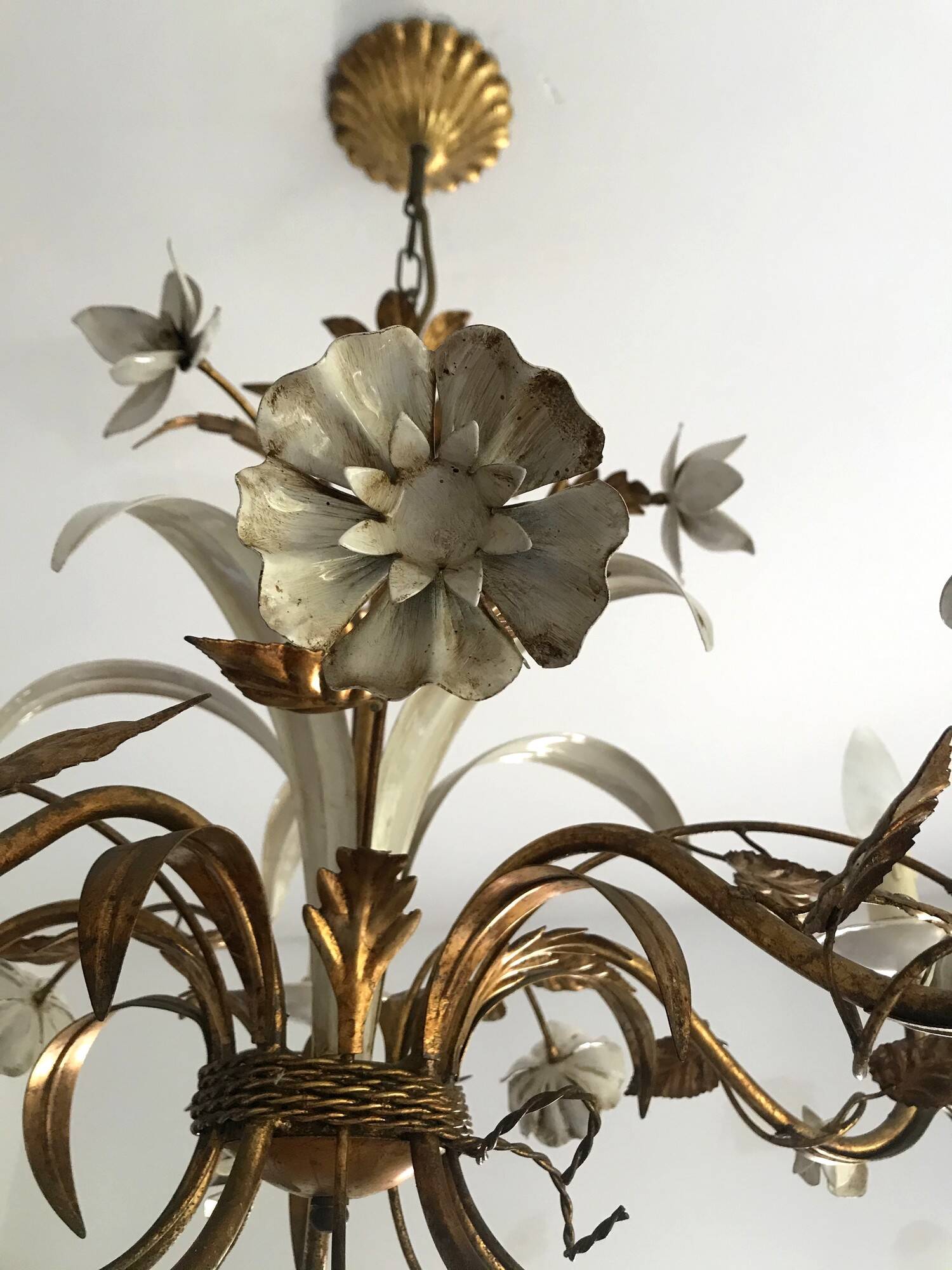 Vintage pendant light by Hans Kogl