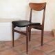 Set of 4 scandinavian chairs  1960