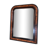Miroir ancien style Louis Philippe 68 X 52 cm