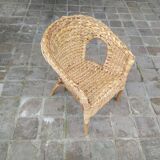 vintage child chair