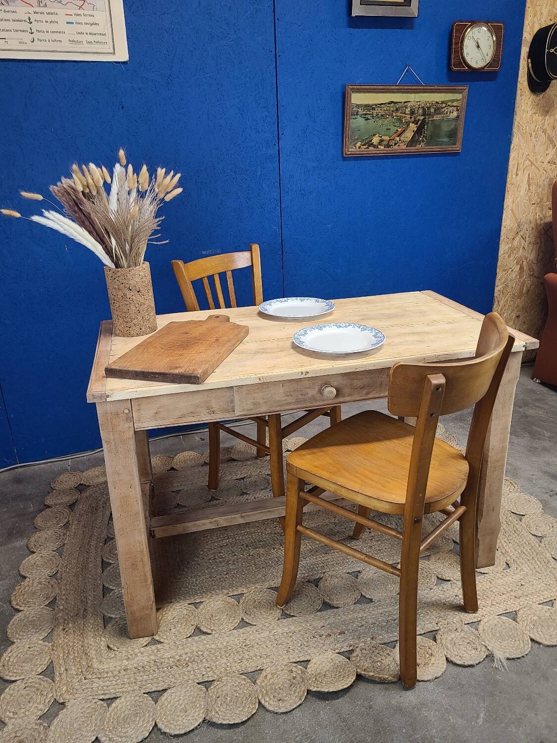 Vintage farm table