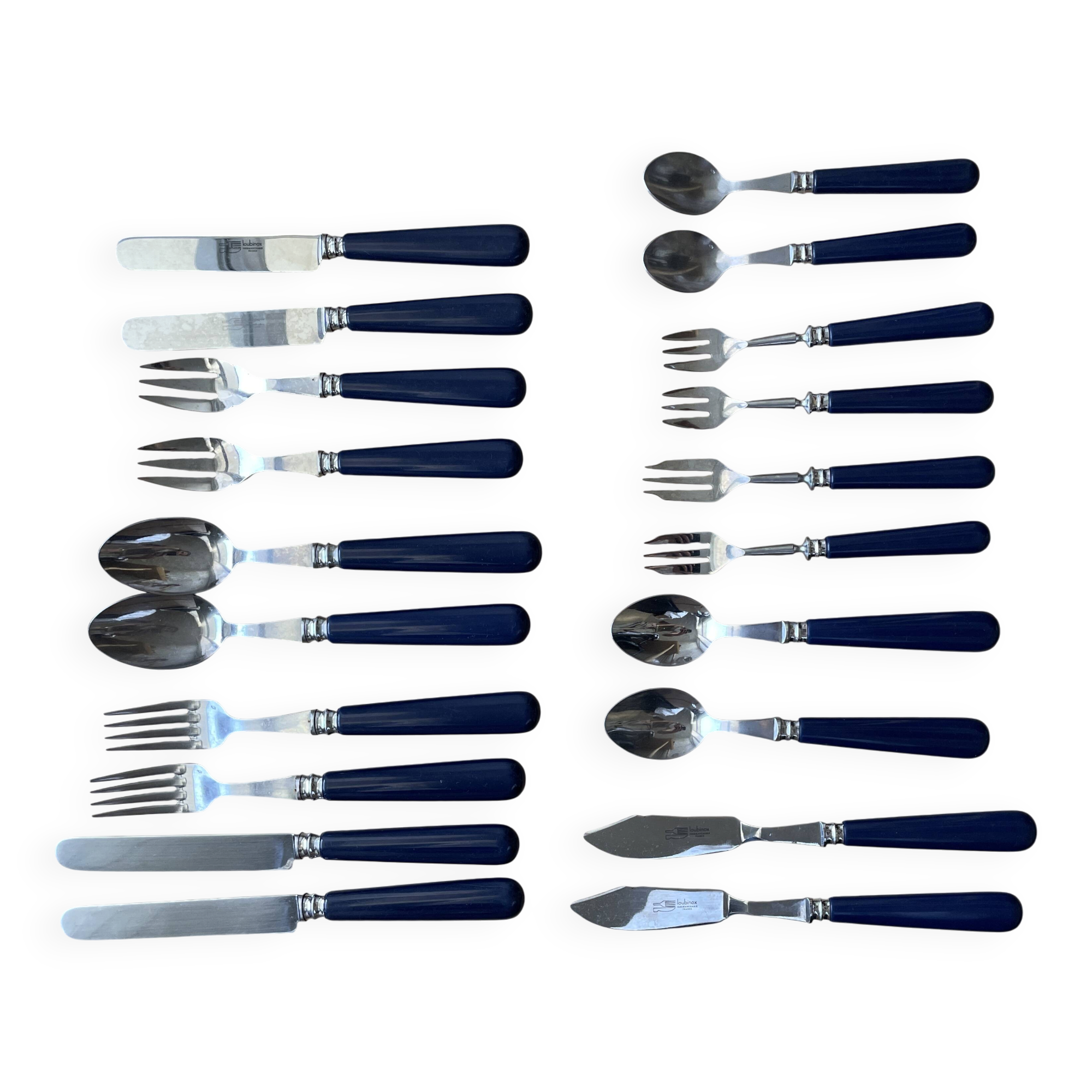 20 couverts Loubinox