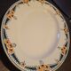 Longwy Art Deco oval dish