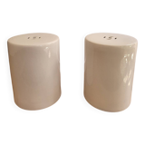 2 tables d'appoint en céramique, AMPM