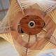 Suspension scandinave vintage bois et fil
