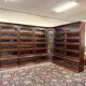 Classic English Globe Wernicke Corner Bookcase