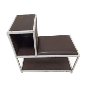 Professional furniture shoe store stool seat chair skai and iron