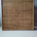 Table basse en rotin