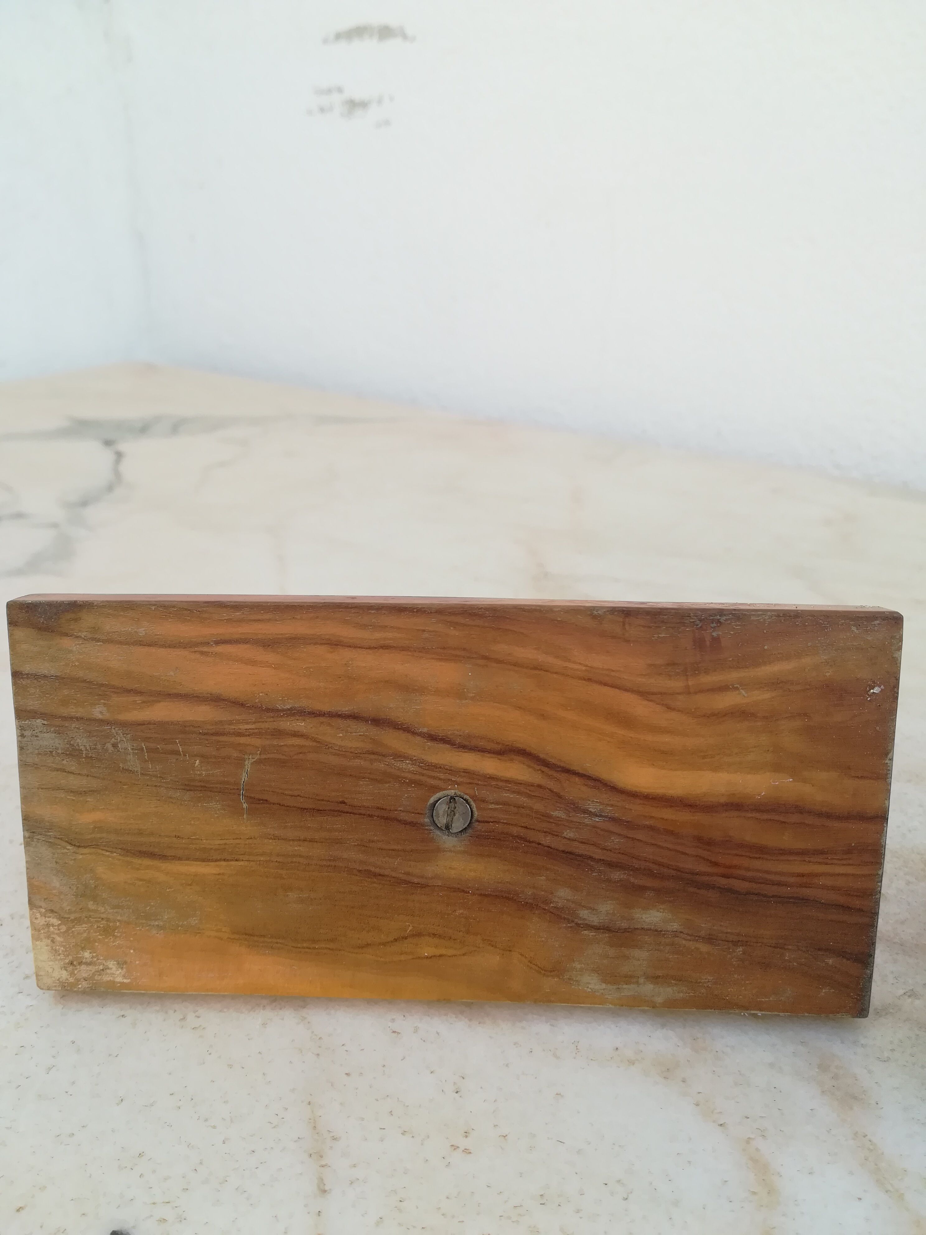 Olivewood salt and pepper shaker