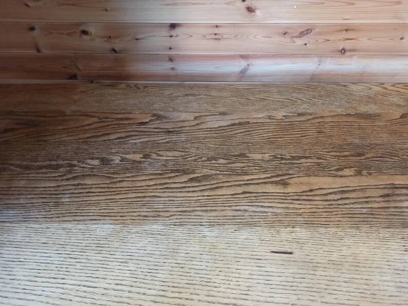 Vintage refectory table in solid oak