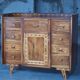 Buffet/ commode bois massif arts & crafts - France 1950
