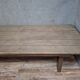 Large farmhouse table in solid wood, from the 19th century.