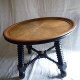 Table basse ronde vintage