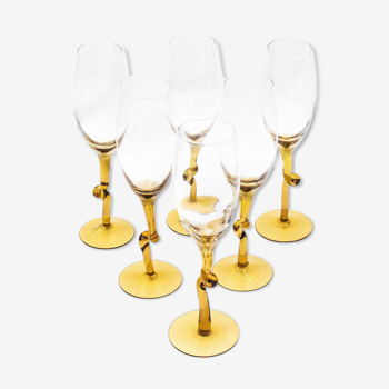 Verres à champagne