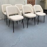 Set of 6 conference chairs