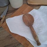 Vintage wooden butter spoon