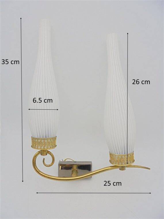 Pair of wall sconces