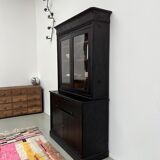 Sideboard - showcase 2 old body in blackened wood