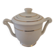Limoges porcelain sugar bowl – gold decoration – 1950s