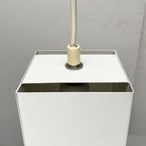 Minimalist cubic metal suspension, mid-century, 1960s.