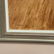 Original Swedish Oil on Canvas - "Rustic Landscape" by Nils Essen - Signed - Vintage and Framed - 42 × 50 cm (16.5" × 19.7")