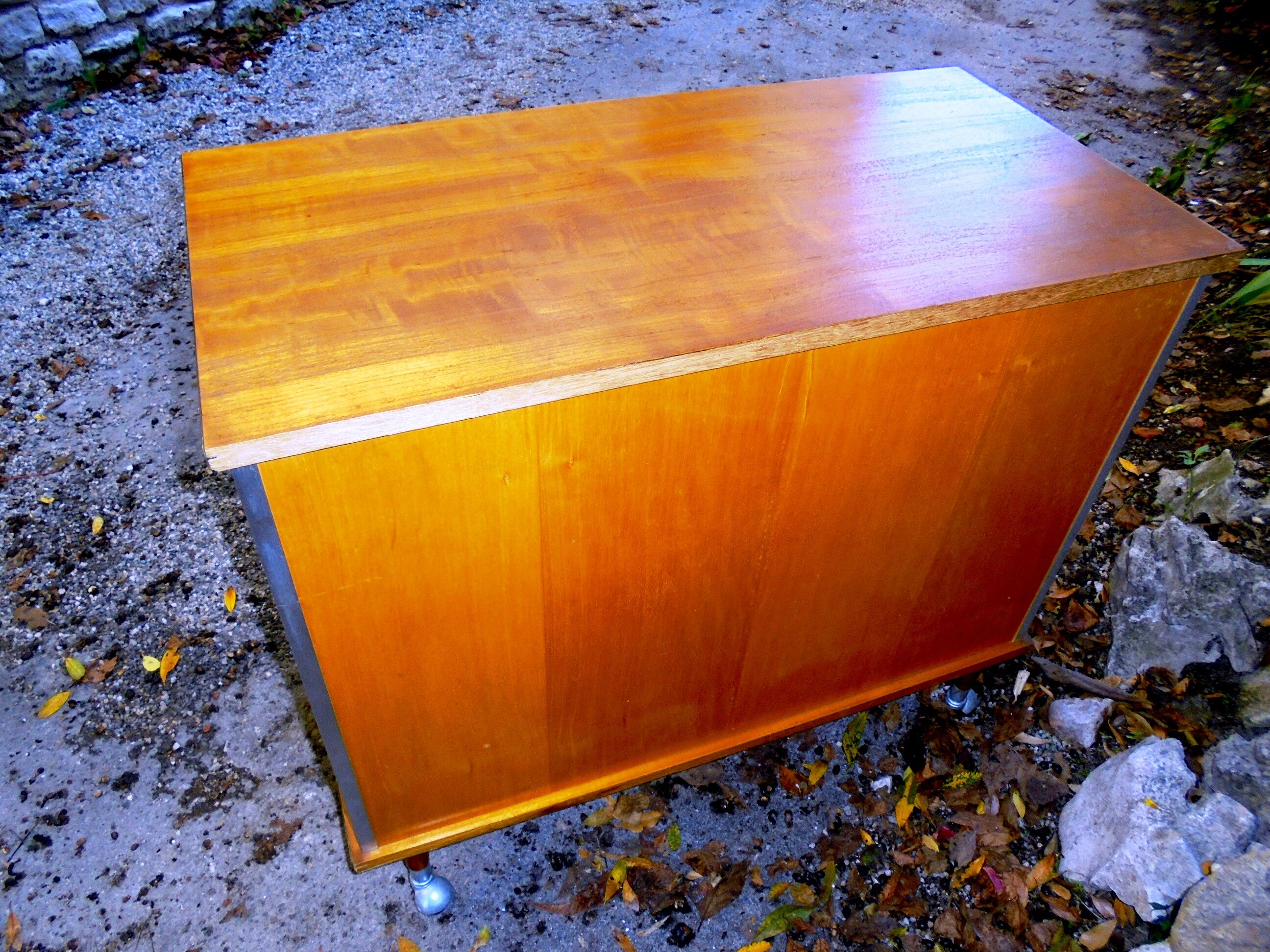 Vintage bar on wheels